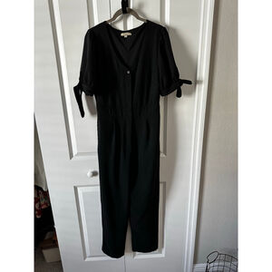 POLAGRAM Black Jumpsuit L